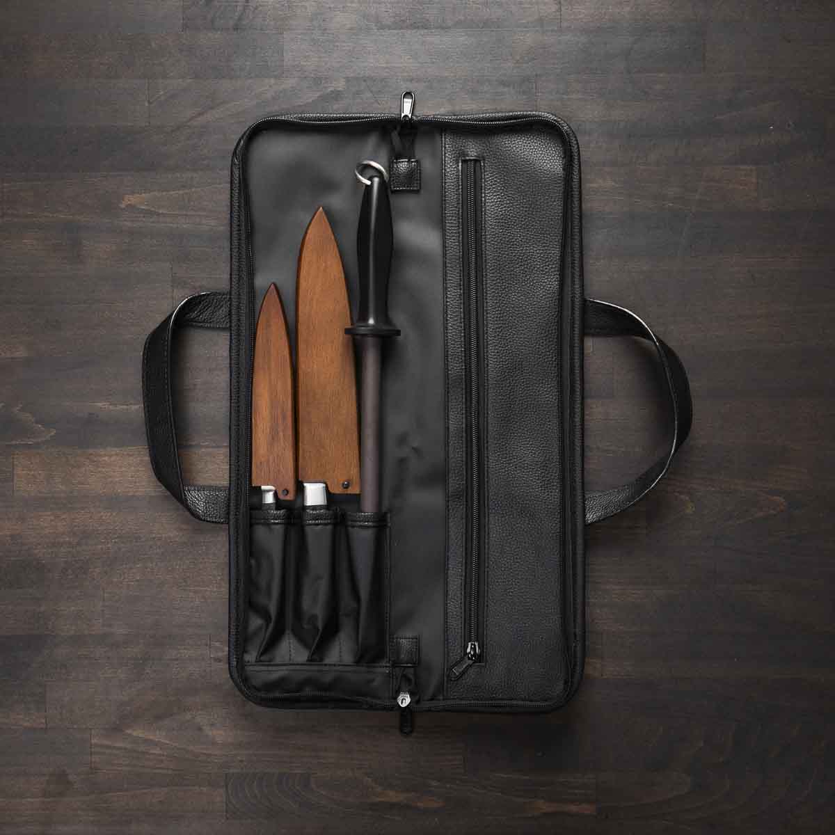 Tojiro DP3 VG10 2 Knife Set with Porter Knife Bag