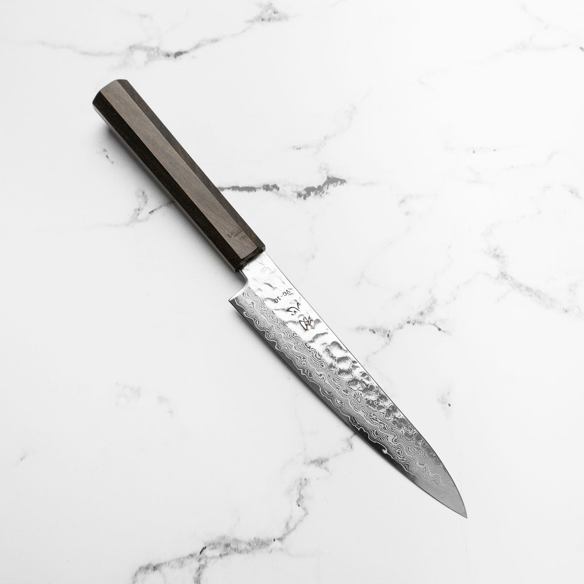 Hatsukokoro Hayabusa VG10 Damascus Tsuchime Petty 150mm