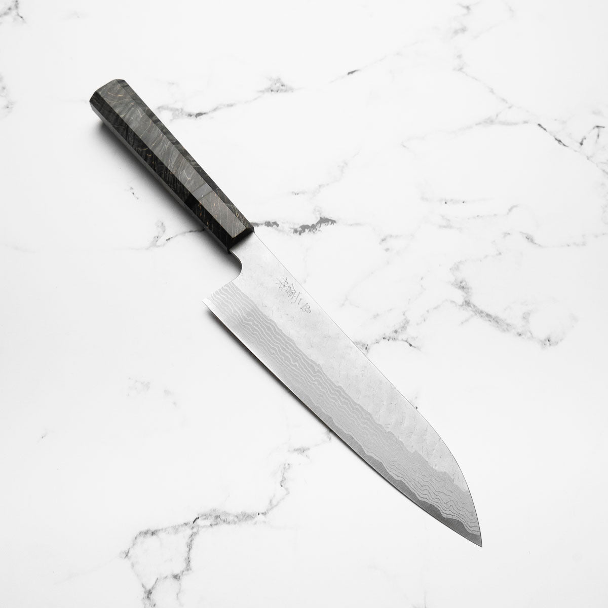 Nigara Hamono VG10 Tsuchime Damascus Gyuto 210mm