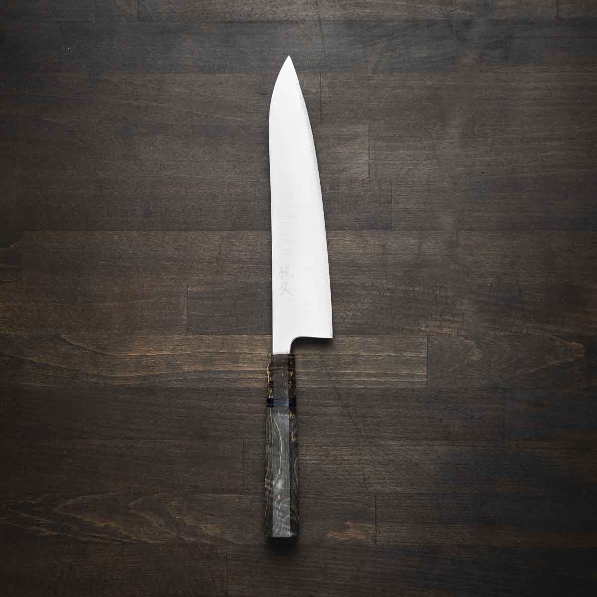 Tsunehisa Ginsan Migaki Gyuto 210mm - Choose Your Own Handle