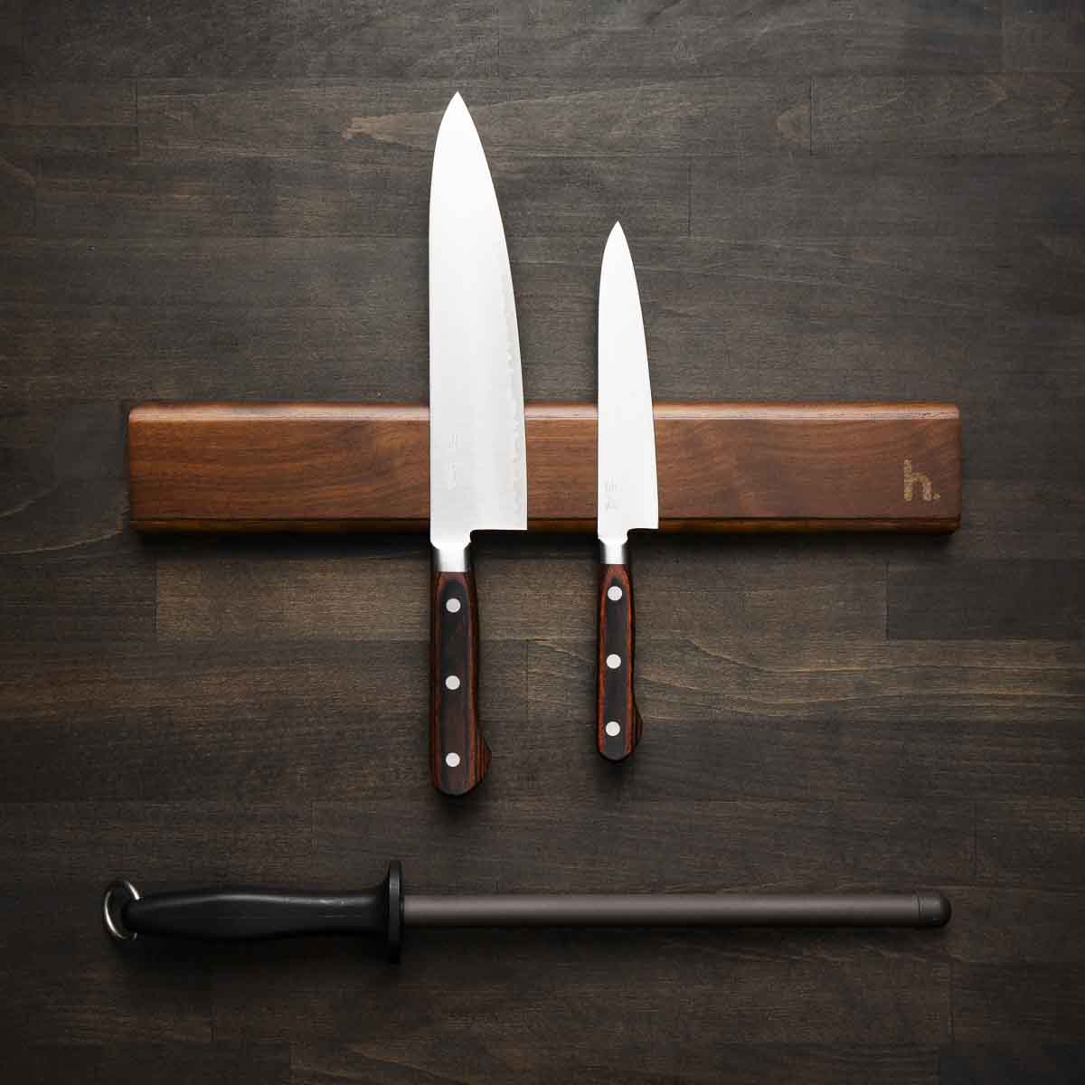 Senzo Clad - 2 Knife Set with Magnetic Strip