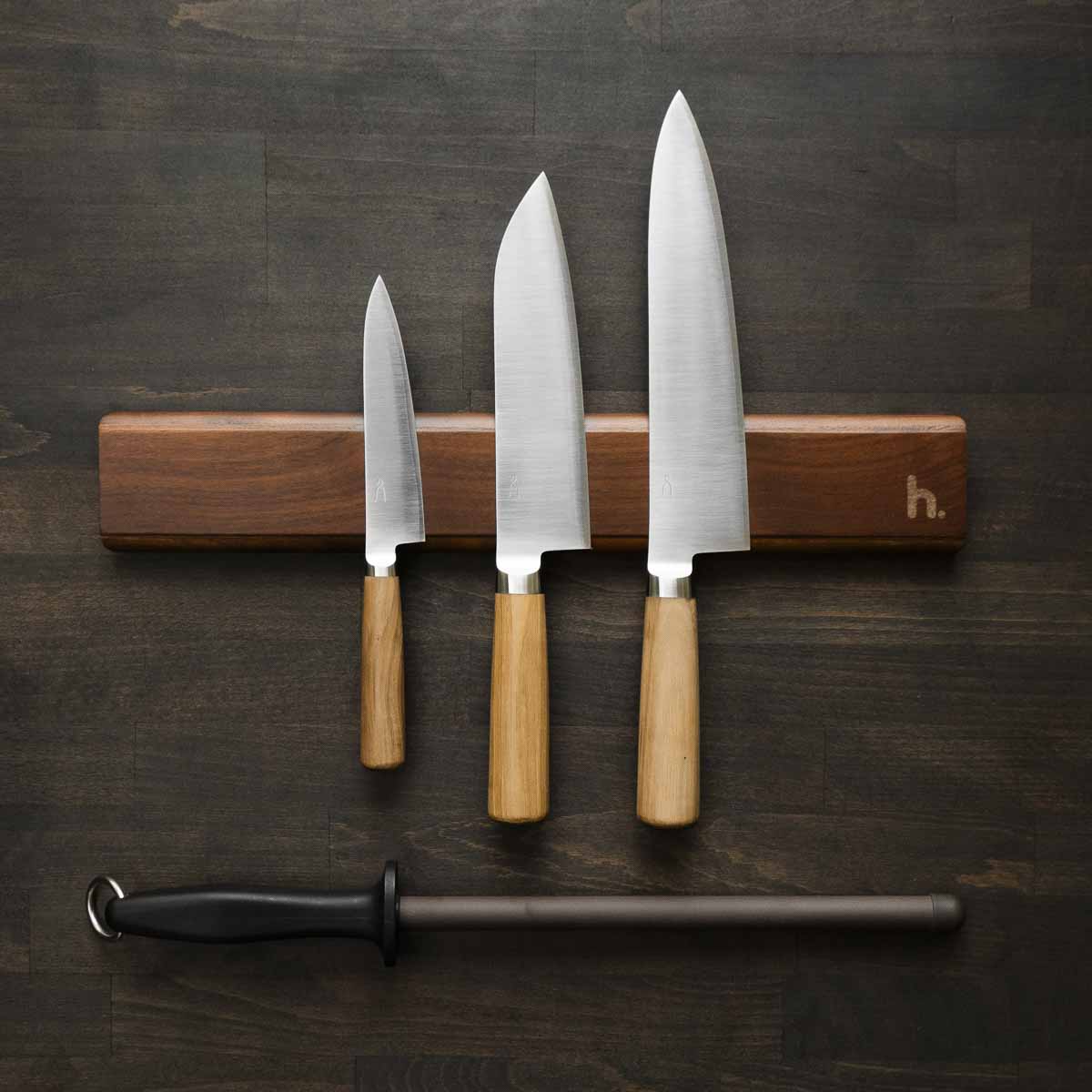 Hocho Kobo SLD - 3 Knife Set with Magnetic Strip