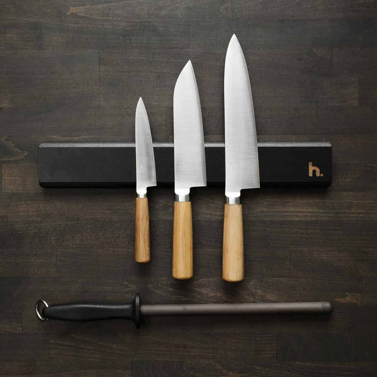 Hocho Kobo SLD - 3 Knife Set with Magnetic Strip