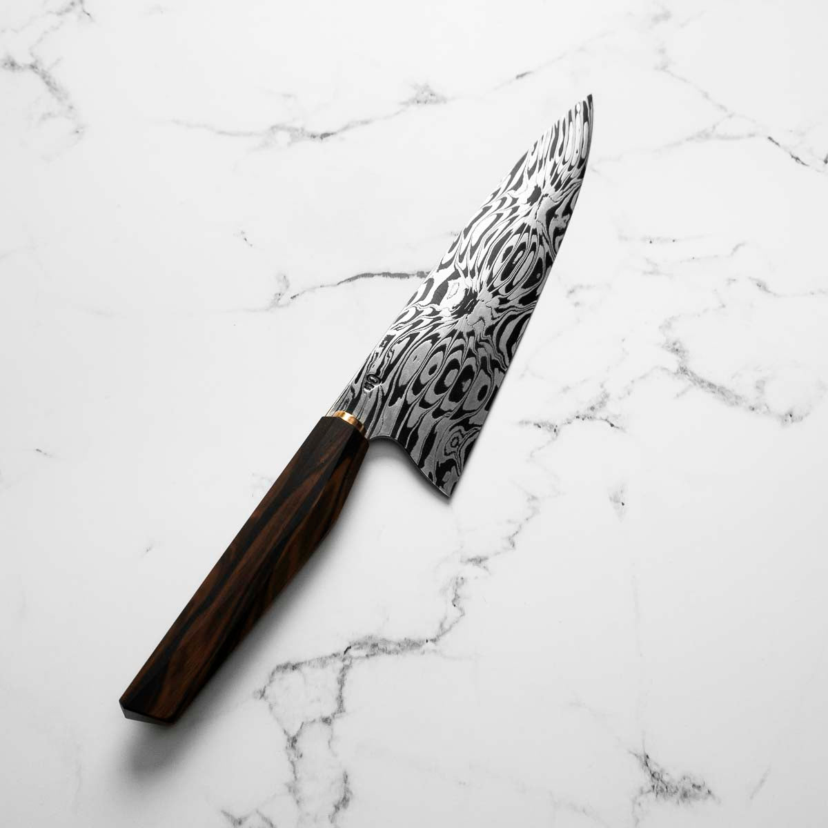 100 Knives - WAYO Chef 15/100 - Burst Damascus