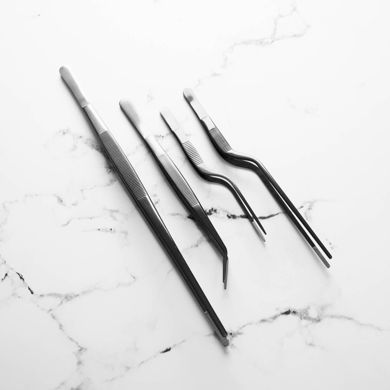 4pc Tweezer Bundle - Black