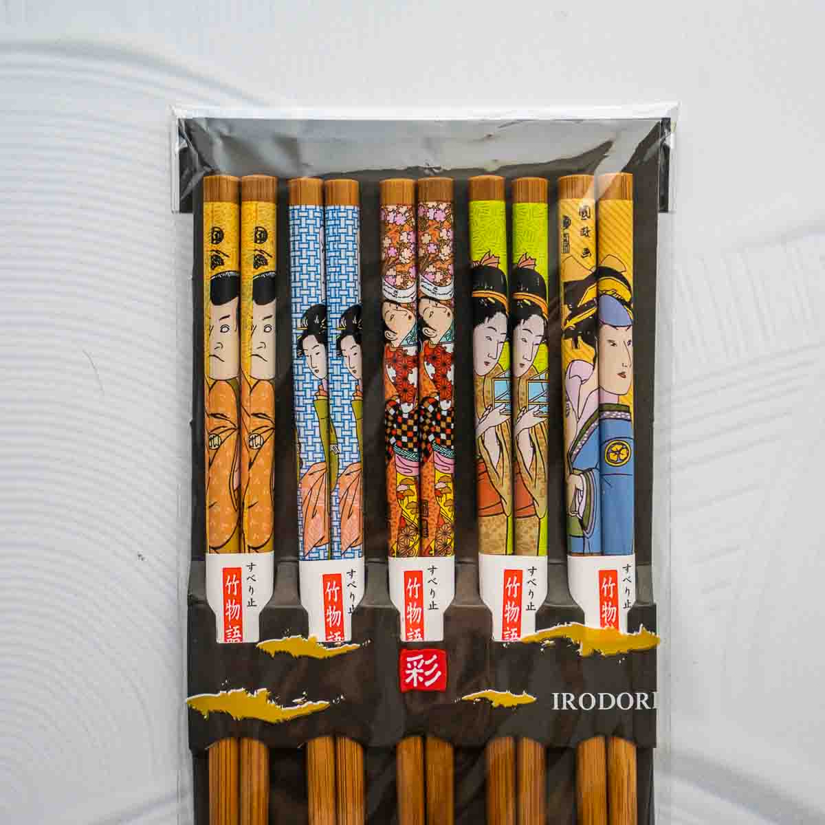 Chopstick Set of 5 - Ukiyoe