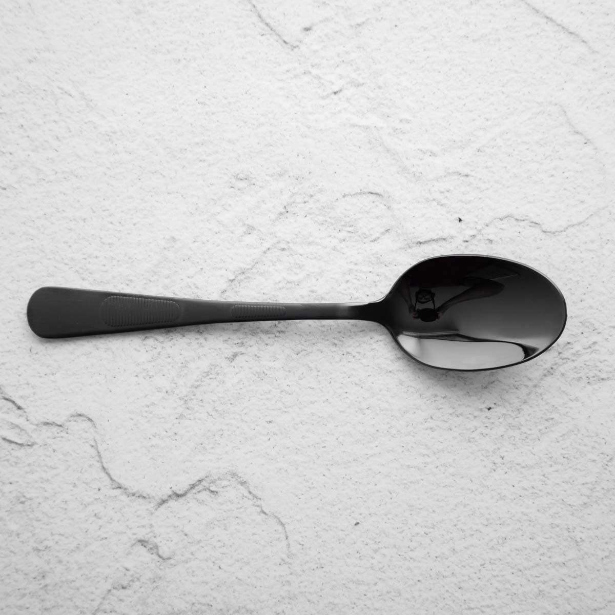 Plating Spoon - Black